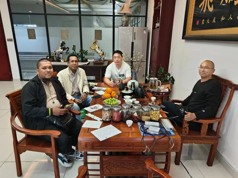 Mr. Amin factory visiting in GMLEDs Mr. Amin factory visiting in GMLEDs